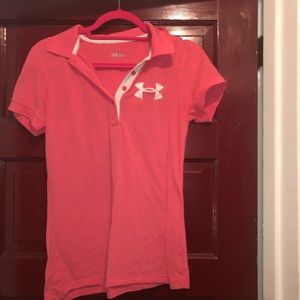 Under armor polo